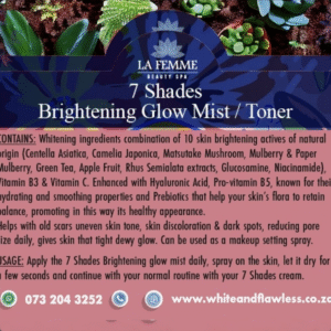 Lightening Glow Mist – 7 Shades