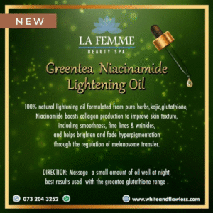 Green Tea Niacinamide Lightening Oil